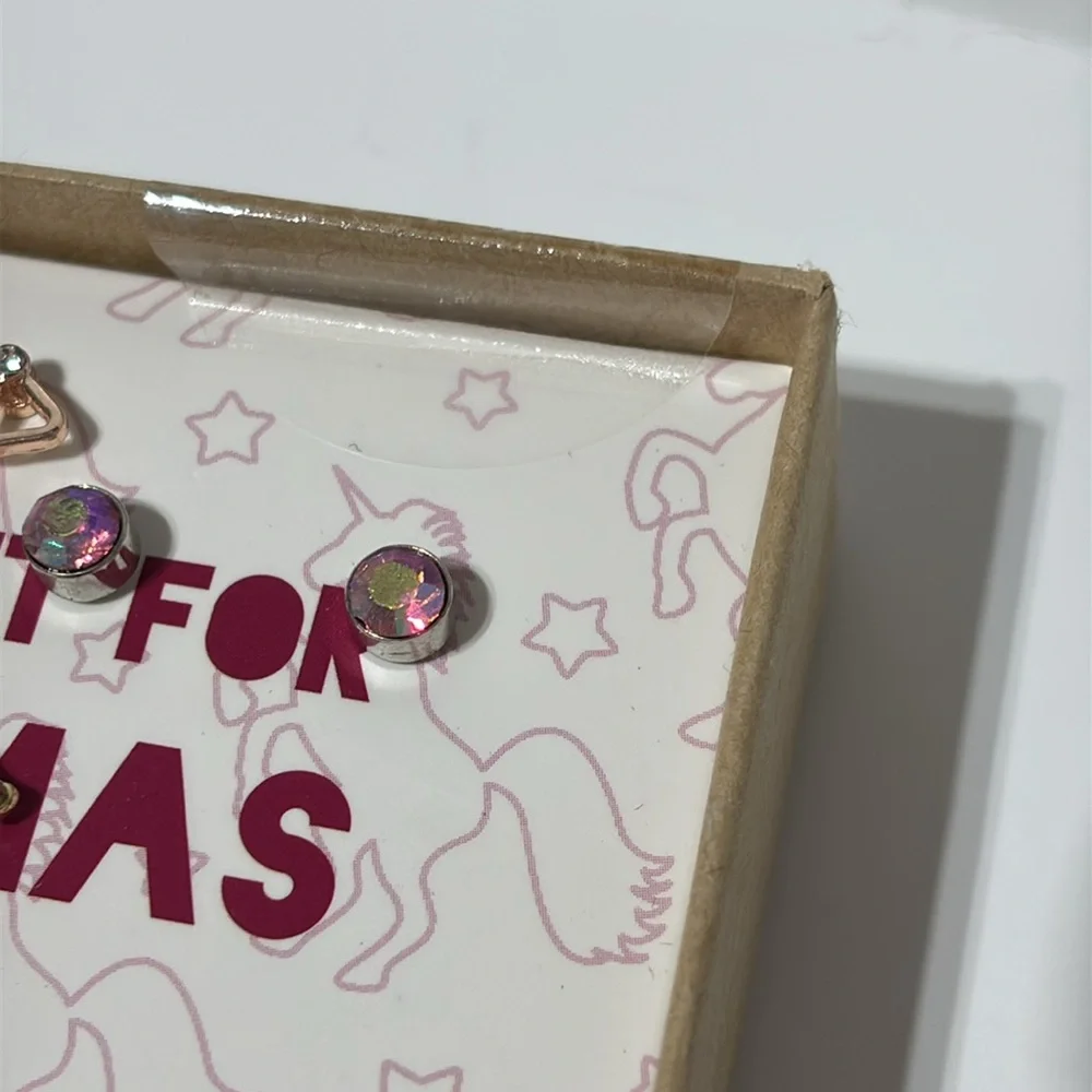 All I Want for Christmas is a Unicorn 10 Pair Earring Set